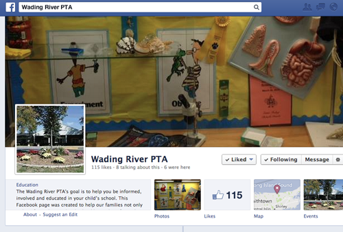 Wading River PTA Facebook