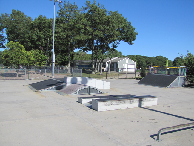 The southern portion of Riverhead's skate park at Stotzky Park is reopening. 
